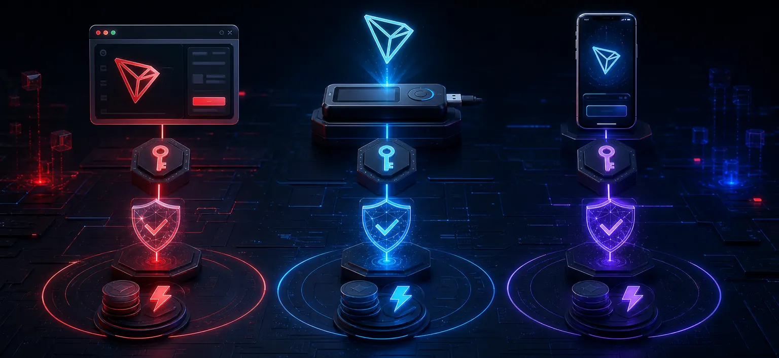 Comparison: TronLink wallet — WikiTron