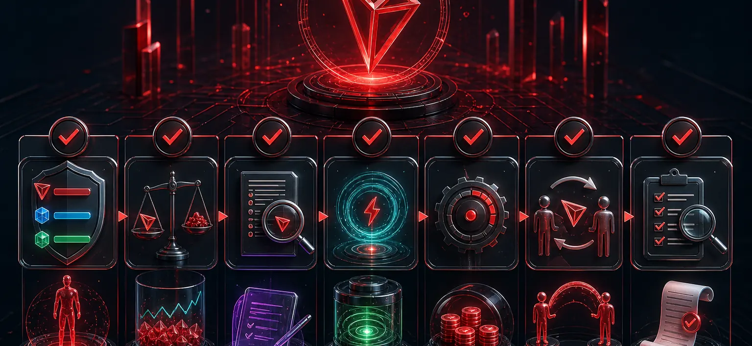 Lista kontrolna: Nagrywanie opłat TRX — WikiTron