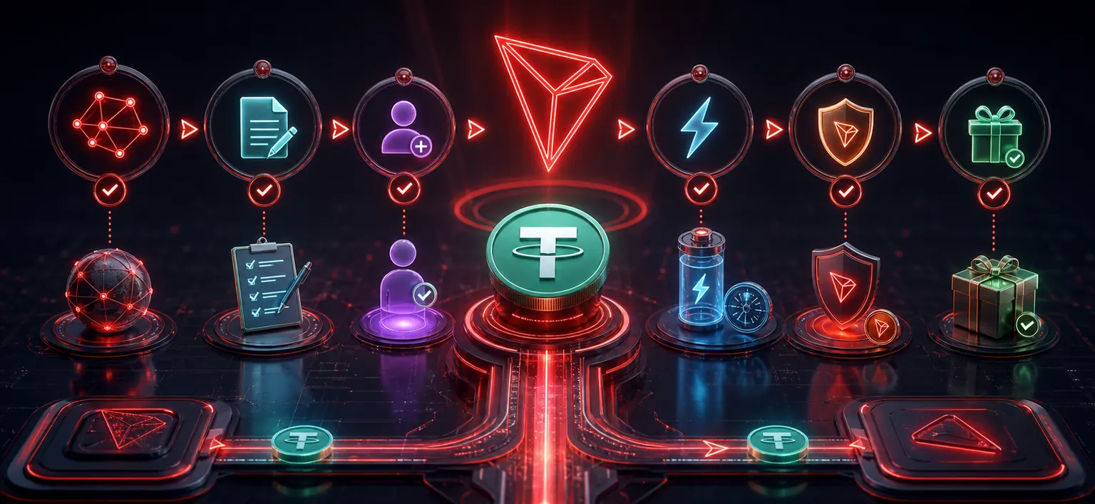 Checkliste: USDT TRC-20-Überweisungen — WikiTron