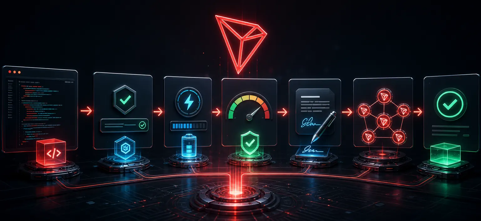 Checklist: TRON smart contracts — WikiTron