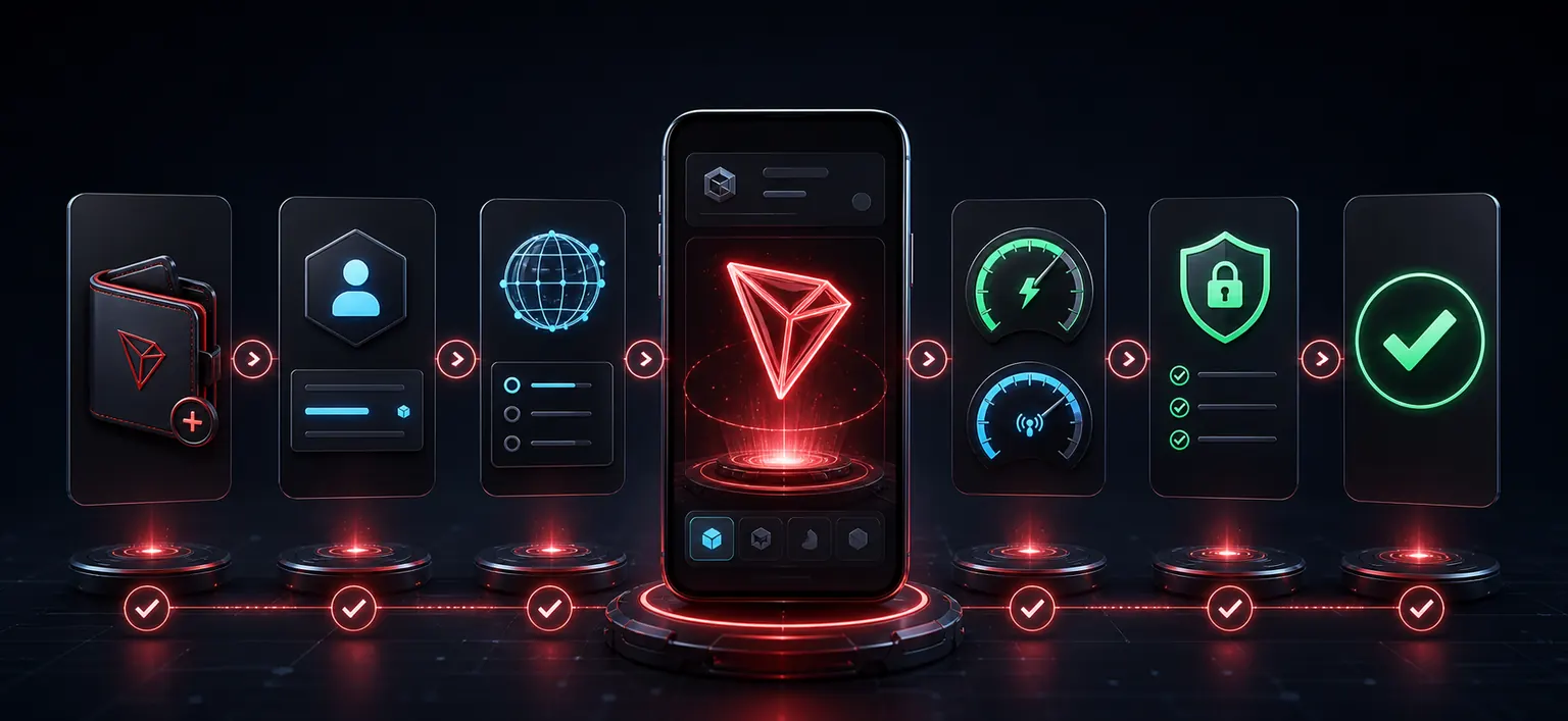 Checklist: TronLink wallet — WikiTron