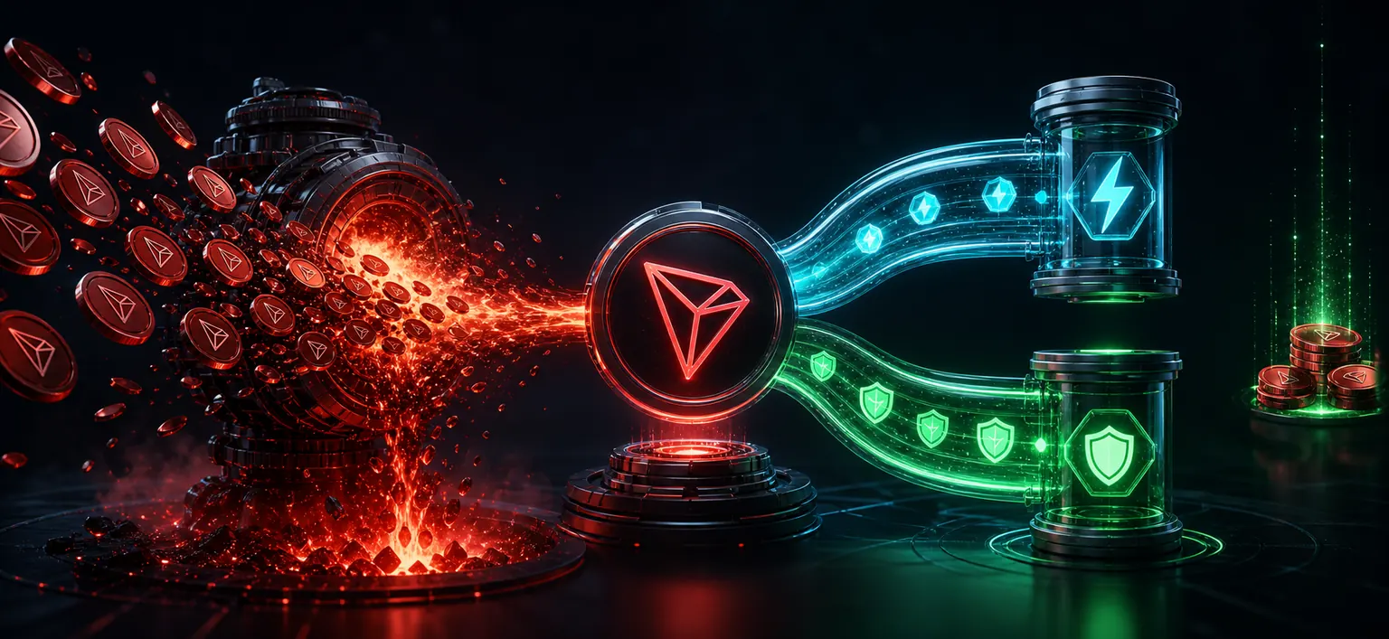 Optimization: TRX fee burning — WikiTron